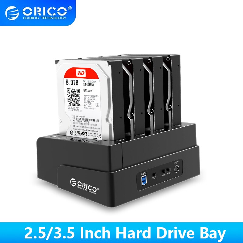 ORICO HDD Ŭ ϵ ̺ ŷ ̼,  Ŭ, SATA-USB 3.0, 64TB , 2.5 ġ, 3.5 ġ
